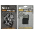 thumbnail image 1 of Niche Rear Semi-Metallic Parking Brake Pad Set for Honda CRF1000L Motorcycle MK1002472, 1 of 8