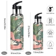 thumbnail image 2 of Yayeee 33oz Insulated Water Bottle Double Wall Stainless Steel with Flip Straw Lid, Pink and White Cat, 2 of 7