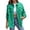 Army Green, variant on Relaxed Oversized Distressed Ripped Boyfriend Denim Coat Women Soft Cotton Blend Frayed Trim Long Sleeve Colorful Button Up Layering Jacket 1PC S-XXL Plus Size Friendly
