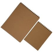 The Professional Sketchbook Paper Blank Notebook for Painting Pencil Drawing Books Major Student 2 Pcs