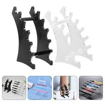 UPOUART Organizer Makeup Brush Holders Transparent 2Pcs