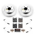thumbnail image 2 of Power Stop Rear Euro-Stop ECE-R90 Certified Brake Pad and Rotor Kit ESK6472, 2 of 3