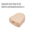 thumbnail image 3 of 6 Capuchons de Réglage pour Guitares Acoustiques et Électriques Imitation Jade Bouton de Touche Tuner Poignée avec Vis Pièces de Laveuse, 3 of 6