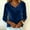 Navy, variant on WMTBSRSW Velvet Tops for Women Trendy Velour V Neck Long Sleeve Shirts Casual Pullover Fall Winter Blouses Top