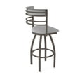 thumbnail image 2 of 860 Hunter 36" Swivel Bar Stool with Bronze Finish and Canter Folkstone Grey Seat and Back, 2 of 5