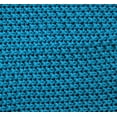 thumbnail image 4 of 100% Cotton Seed Stitch Knit with Decorative Pom Poms Oversize Breathable Throw (50" x 70") (Teal), 4 of 5
