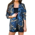 thumbnail image 1 of Chaqueta de punto de manga larga con estampado de leopardo para mujer Pompotops  qwe15108, 1 of 9