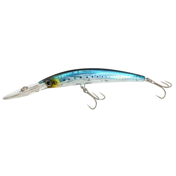 Yo-Zuri Crystal 3D Minnow 6" Deep Diver Hard Bait Lure, Sardine