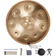 thumbnail image 1 of VEVOR Tambour à Main 22 Po 9 Notes Ré Majeur Tambour à Main en Acier avec Maillets pour Adulte, 1 of 9