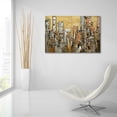 thumbnail image 6 of Epic Art 'Golden Sky' by Ekaterina Ermilkina, Acrylic Glass Wall Art, 36"x24", 6 of 8