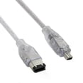 thumbnail image 5 of FireWire 1394 to USB Data Cable IEEE 1394 4 Pin to USB Mini Plug Firewire for MINI DV HDV camcorder to Edit for DV PC Camera, 5 of 5