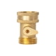 thumbnail image 5 of 1 paquete de válvula de cierre de latón para manguera de jardín, conector de manguera de agua de alta resistencia, adaptador de manguera para grifo con válvula de bola de cierre, 5 of 5