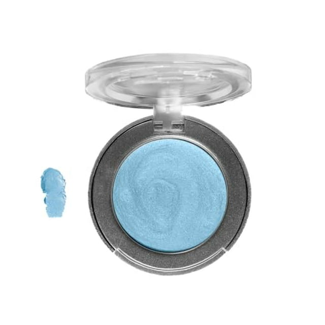 Sombra de ojos en crema Lauren Brooke Cosmetics | Sombra de ojos orgánica natural, maquillaje de ojos ricamente pigmentado, sombra de ojos en crema para mujeres (cielo (brillante))