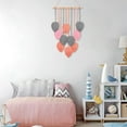 thumbnail image 7 of Macrame Wall Hanging,Leaves Woven Tapestry, Feather Handmade Tassels Boho Wall Decor,Leaves Art Decorations for Nursery Bedroom Living Room Apartment Home Backdrop, 7 of 7