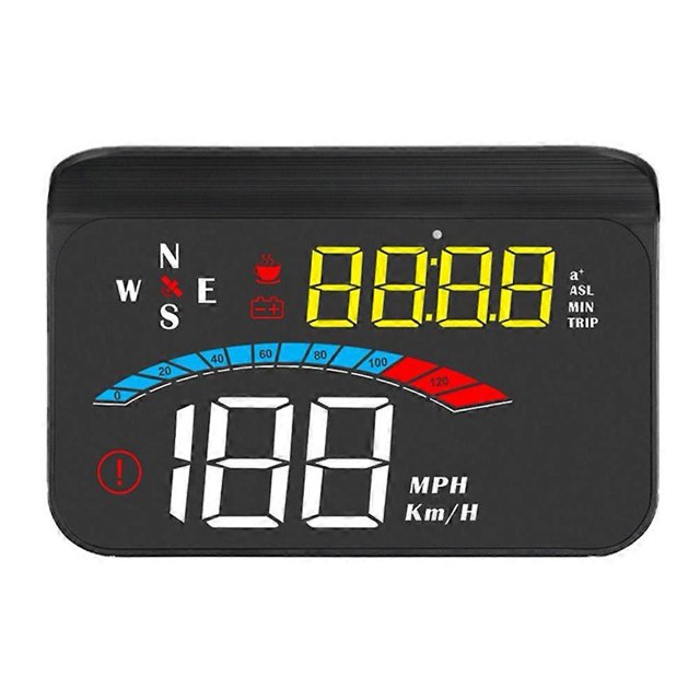 Universal OBD Car Speedometer HUD Windshield Projector LED Digital Car -UP Display GPS with Speed Warning