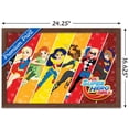 thumbnail image 3 of DC Comics TV - DC Superhero Girls - League Wall Poster, 14.725" x 22.375", Framed, 3 of 6