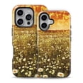 thumbnail image 2 of DesignSkinz Scratch-Resistant Hard Slim Case Compatible with iPhone 13 Pro Max (Compatible with MagSafe) - Vintage Glowing Orange Field, 2 of 9
