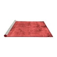 thumbnail image 2 of Ahgly Company Machine Washable Indoor Square Persian Red Bohemian Area Rugs, 6' Square, 2 of 4