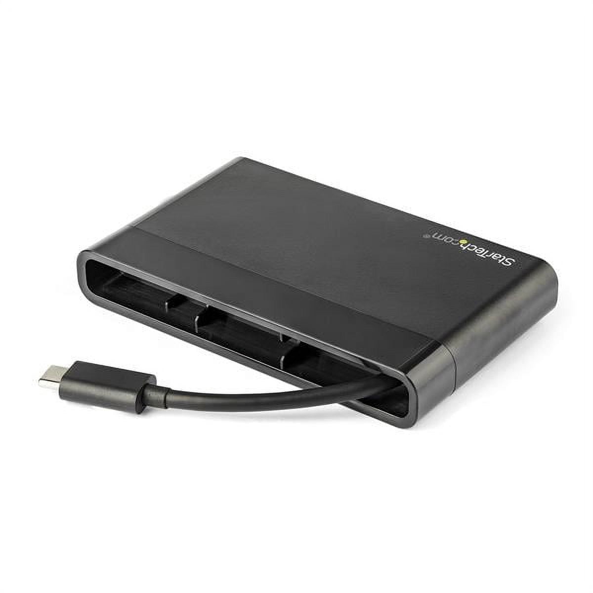 Startech.com Usb C Multiport Adapter With Hdmi, Vga, Gigabit Ethernet & Usb 3.0, Usb C To 4k Hdmi Or 1080p Vga Display Mini Dock Hub, Usb Type-c Travel Docking Station For Usb-c Lptops - Portable
