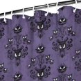 thumbnail image 3 of Purple Gothic Bat Pattern Shower Curtain 72"x72" ,Bathroom Decorative Shower Curtains Set with 12 Hooks,Modern Waterproof Washable Shower Curtain, 3 of 6