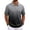 Black, variant on Mens Polo Shirt Gradient Short Sleeve Stretch Cotton Shirt Casual Versatile BreathableTop, L