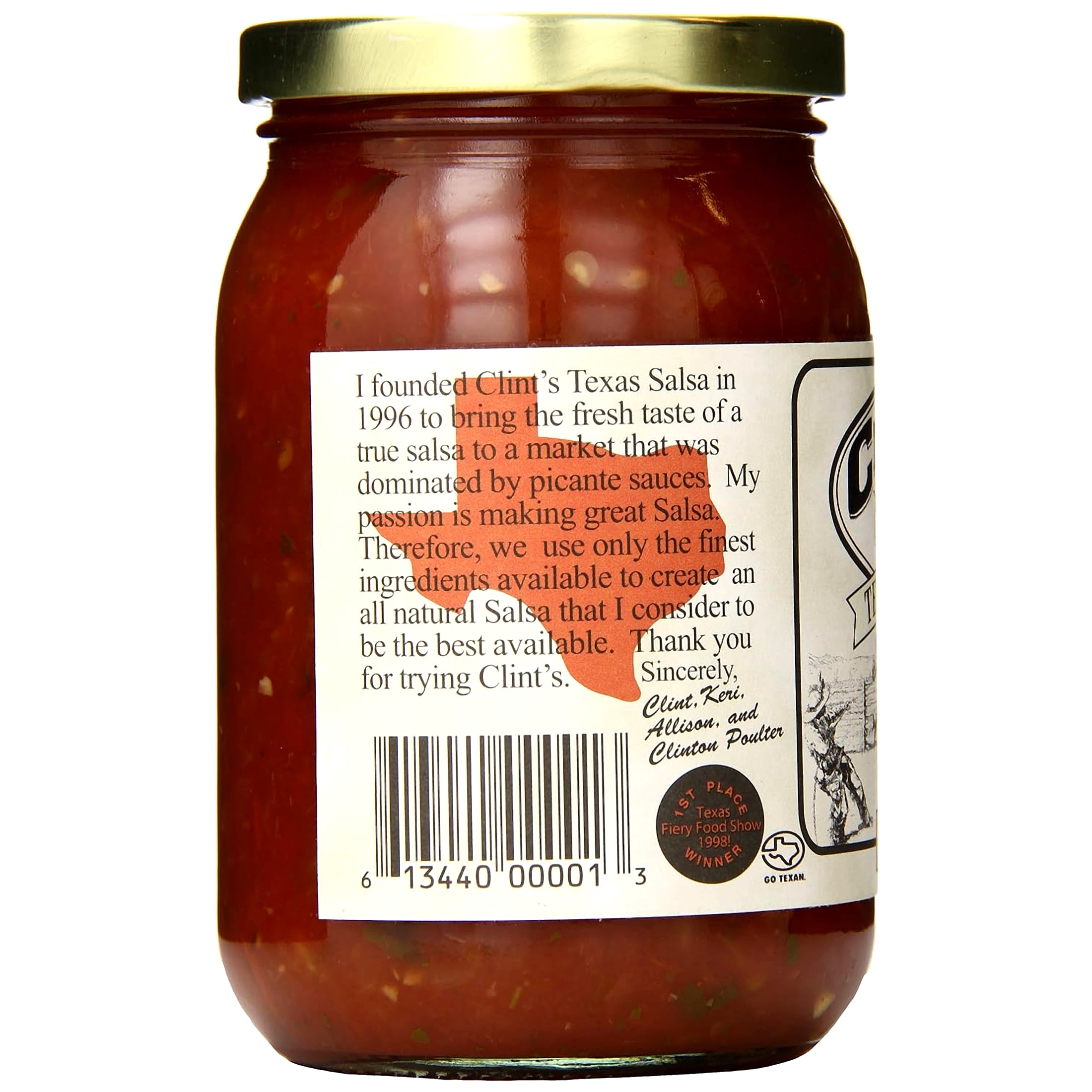 (3 pack) Clint'S Salsa Medium Mexican, 16 Oz