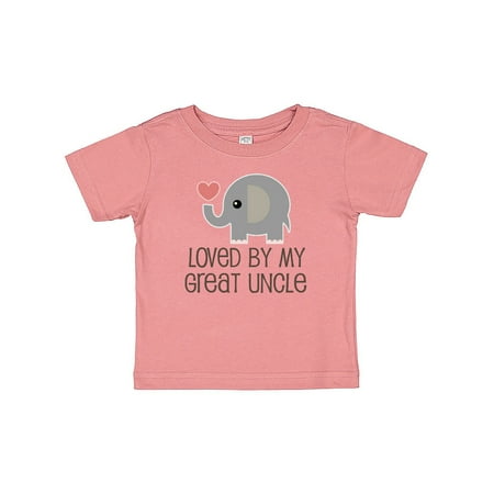 

Inktastic My Great Uncle Loves Me Gift Baby Boy or Baby Girl T-Shirt