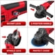 thumbnail image 5 of Amoladora Angular Inalámbrica FULLYEA 4.5" Sin Escobillas 10,000 RPM, 5 of 7