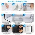 thumbnail image 6 of ZKEEZM Light Box Photography 32"x32"  Foldable Photo Tent 100 LED and 3 Colors Backdrops  6500K Brightness, 6 of 15