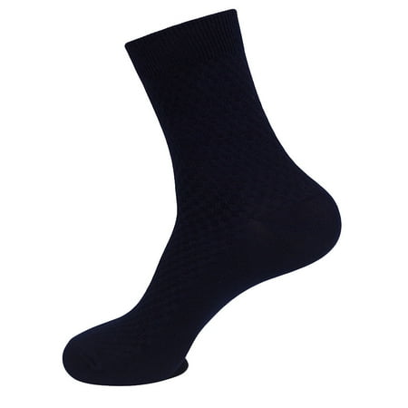

EUHDSSDE Comfortable Men Bamboo Fiber Socks Casual Business Anti-Bacterial Socks