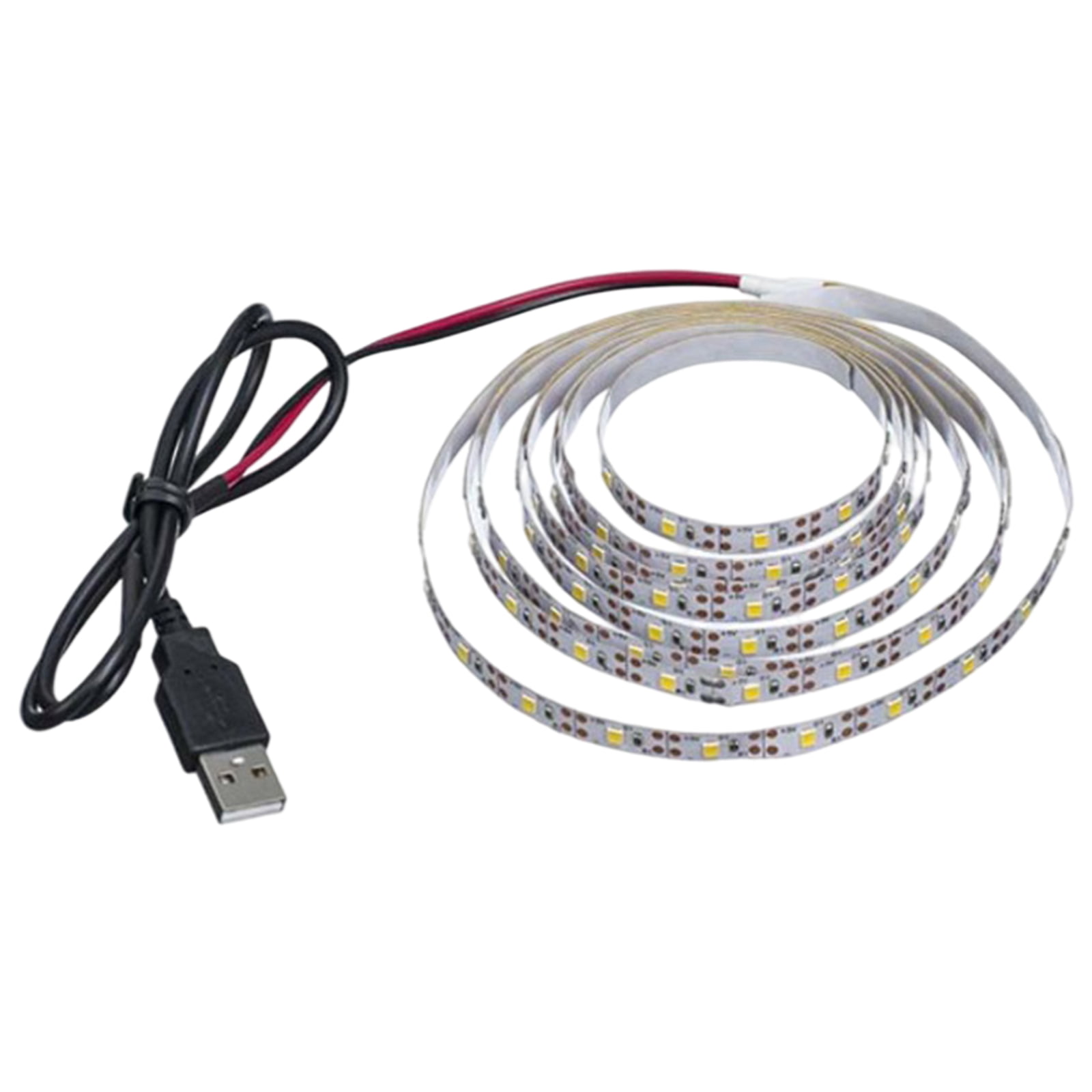 USB LED Strip lamp 2835SMD DC5V Flexible LED light Tape Ribbon 1M 2M 3M 4M 5M HD 