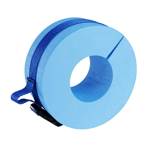 Manguitos acuáticos para natación, ejercicios en piscina, EVA, flotadores para natación Azul con Hebilla
