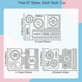thumbnail image 6 of Camera Tag Film Metal Die Cuts Photo Film Strip Metal Cutting Die Photo Film Tags Cutting Dies Camera Album Cutting Die for DIY Scrapbooking Photo Album Decorative Embossing Paper Card DIY, 6 of 6