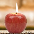 thumbnail image 4 of Festive Candles Apple Shaped Tea Light Candles for Home Decor Table Center Birthday Christmas Party, 4 of 6