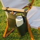 thumbnail image 3 of Silla de Camping Baoblaze Organizador de reposabrazos con portavasos color verde 17x21 cm, 3 of 8