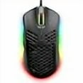 thumbnail image 3 of Wired Gaming Mouse with 16,000 DPI Optical Sensor Chroma RGB Lighting,69g Lightweight Honeycomb Shell,Ultraweave Cable,7 Programmable Buttons for PC Gamer (Black), 3 of 4