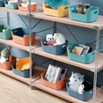 thumbnail image 5 of CAROOTU Storage Basket with Handles Thick PP Materials Portable Desktop Sundries Snack, 5 of 5