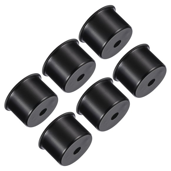Uxcell 3Pcs E27 Lamp Socket Cup, Black (1.7" OD x 2.4" H)