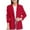 Red, variant on Girls Blazer Jacket Long Sleeve Teen Notched Collar/Lapel Collar with Pocket Open Front Casual Kids Blazers Suit,Color:Navy,Size:9-10 Years