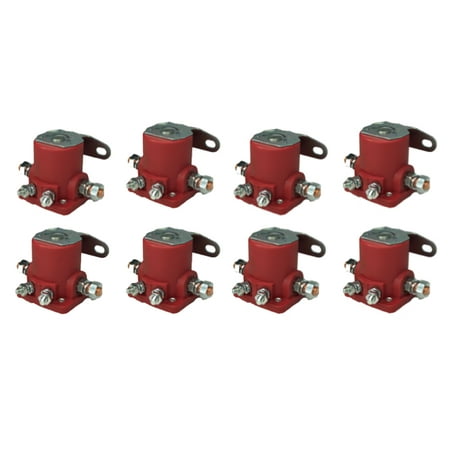 - Set of 8 Ford Starter Car Truck Solenoid Relay 12V HeavyDuty SW3 - Red