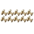 thumbnail image 2 of Metal Nail Rivet Studs, Chicago Screws Improve Efficiency  For DIY Production For Leather Crafts For Ledger 13x18mm,6.5x7mm, 2 of 8