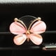 thumbnail image 3 of Clip de aromaterapia para salida de aire de coche, 4 unidades, clip de fragancia para coche femenino, pequeña mariposa, decoración para salida de aire acondicionado, 3 of 5