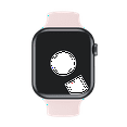 thumbnail image 6 of Open Box Genuine Apple Watch Silicone Solo Loop 42mm 44mm 45mm 49mm Chalk-Pink Size 6, 6 of 6