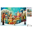 thumbnail image 5 of MasterPieces Whimsical Town - Winter Whimsey 500 Piece Puzzle, 5 of 6
