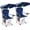 2pack Navy Blue, variant on Portable Camping Chair with Canopy - Folding Chair with Canopy, Durable 600D Oxford Canopy Chair for Camping, Beach, Picnics, Fishing & Sports