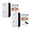 White-2pcs, variant on WiFi Extenders Signal Booster, WiFi Range Extender, High-Speed Transfer With Low Latency, Mini Compact Internet Repeater to Eliminate WiFi Dead Zones for Home, 2.36x3.15 inch