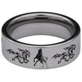 thumbnail image 4 of Flaming Horse Tungsten Carbide Ring, 4 of 9