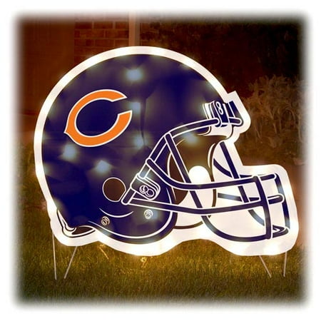 Chicago Bears Illuminated Yard Sign