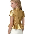 thumbnail image 2 of Disfraces de Niños Niños Primavera Y Verano Festival de Color Sólido Carnaval Fiesta Performance Cuello Redondo Camiseta Top para Niños Disfraz de Niño Pequeño, 2 of 5