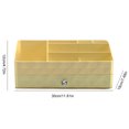 thumbnail image 2 of Desktop Makeup Box Plastic Vanity Display Organizer Cosmetic Holder with Drawers, 2 of 10